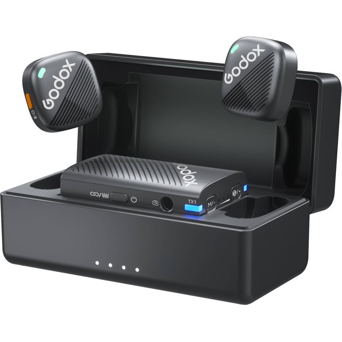 Godox Cube-C Combo Kit 2 2.4GHz Wireless Microphone System Godox Cube-C Combo Kit 2 2.4GHz Wireless Microphone System