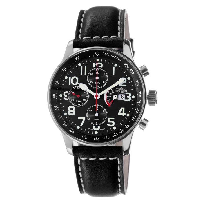 Zeno X-Large Retro Chrono Power Reserve Men's Watch P557PR-A1
