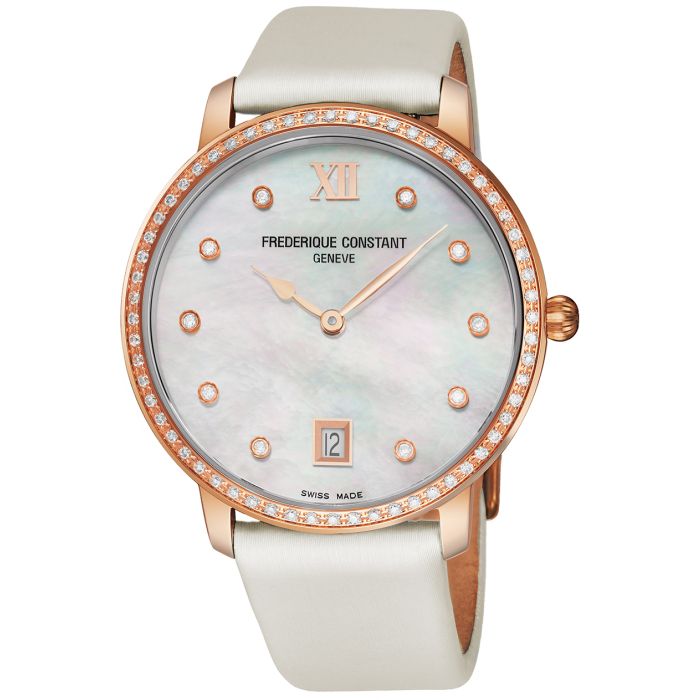 Frederique Constant Slim Line Ladies Watch FC220MPW4SD34