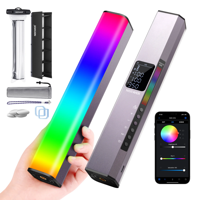 Neewer RGB1 10 Watt RGB LED Magnetic Handheld Light Stick