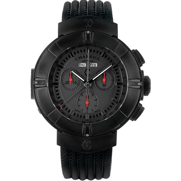 Charriol Celtica Stealth 44mm Men's Watch C44BM.173.004