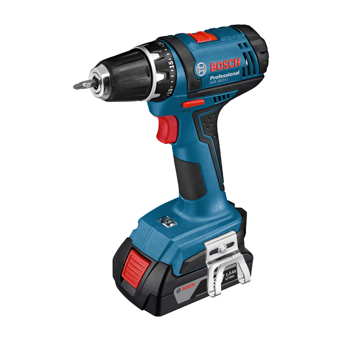 Bosch GSR 18-2-LI, 2x1.5Ah Carton (06019B7301)