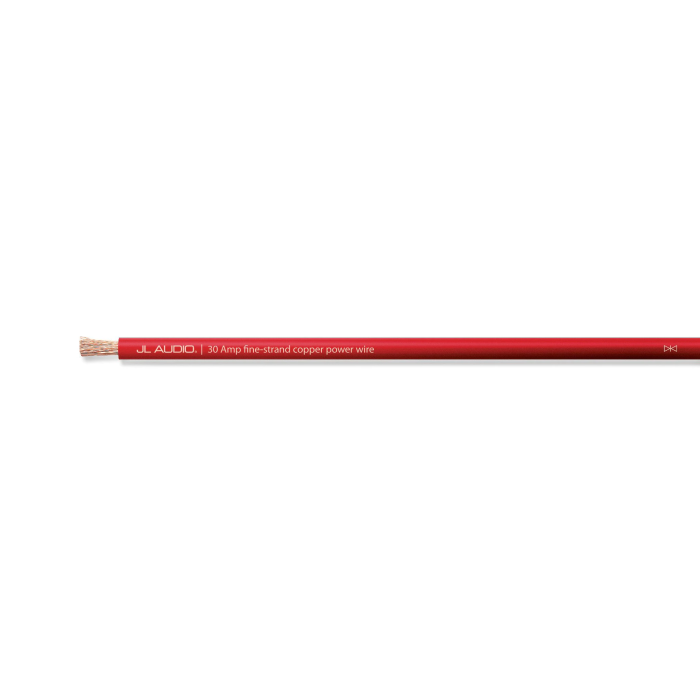 JL Audio JLM-XD-RPW30A-250 30 Amp Premium Power Cable - Red