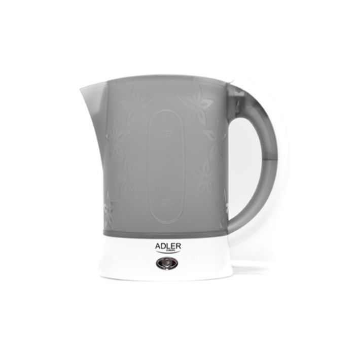 Adler AD 1268 electric kettle 0.6 L Grey 600 W