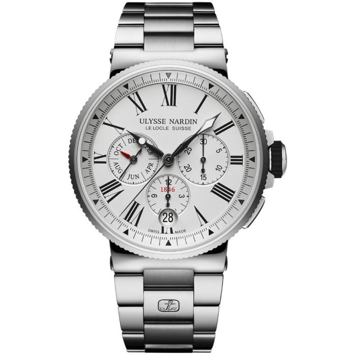 Ulysse Nardin Marine Chronograph Annual Calendar Men's Watch 1533-150-7M/40