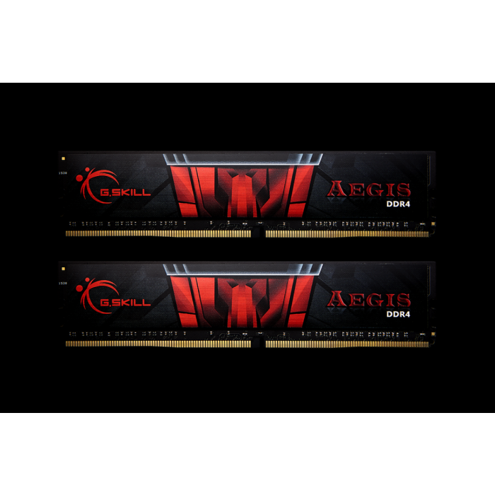 G.SKILL Aegis DDR4 32GB (2 x 16GB) 3000MHz C16 Black (F4-3000C16D-32GISB)