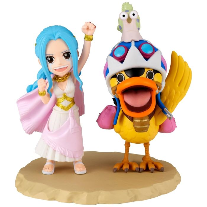 Banpresto One Piece - Log Stories - Nefertari Vivi & Karoo Figure Banpresto One Piece - Log Stories - Nefertari Vivi & Karoo Figure