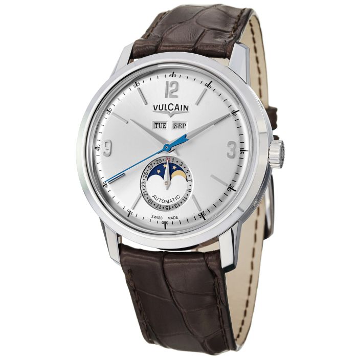 Vulcain 50s Presidents Watch 50s Presidents Moonphase Men's Watch 580158.327L
