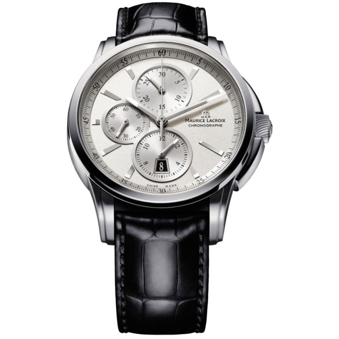 Maurice Lacroix Pontos Chronograph Men's Watch PT6188-SS001-130 Maurice Lacroix Pontos Chronograph Men's Watch PT6188-SS001-130
