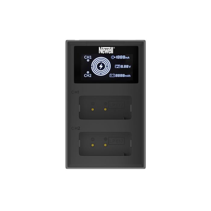 Newell FDL-USB-C Dual-channel Charger for LP-E17