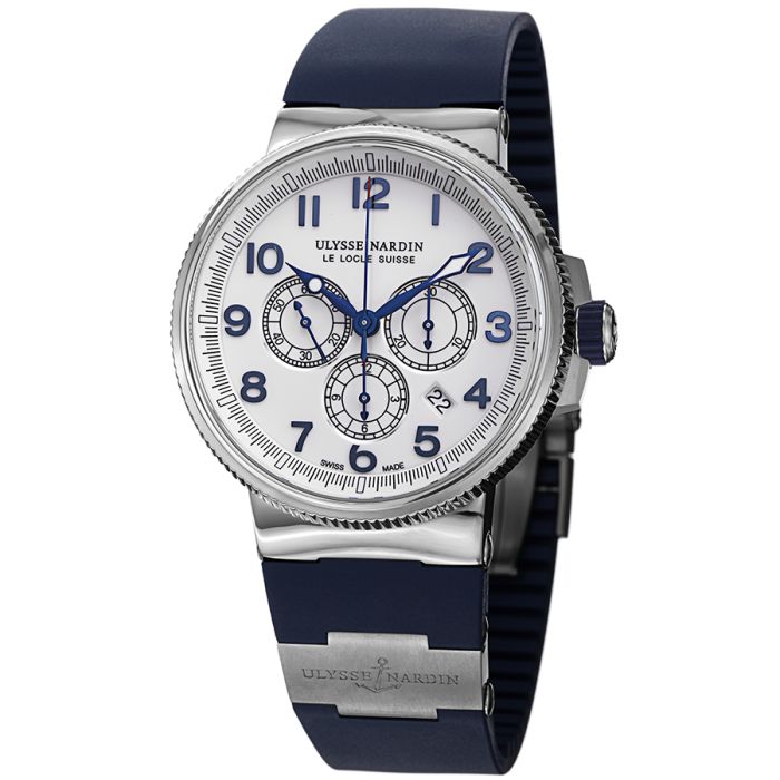 Ulysse Nardin Marine Chronograph Manufacture Men's Watch 1503-150-3.60 Ulysse Nardin Marine Chronograph Manufacture Men's Watch 1503-150-3.60