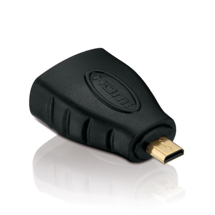 PureLink adapter micro HDMI plug HDMI socket FULL HD BASIC black (302026) PureLink adapter micro HDMI plug HDMI socket FULL HD BASIC black (302026)