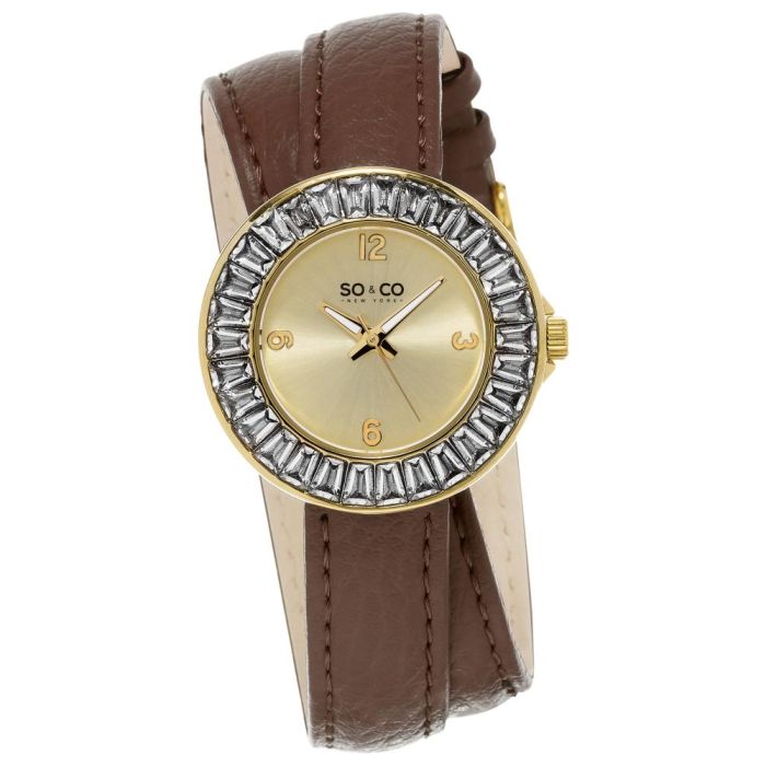 SO & CO SoHo Ladies Watch 655070BROWN SO & CO SoHo Ladies Watch 655070BROWN