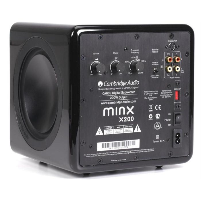 Cambridge Audio Minx X200 Black