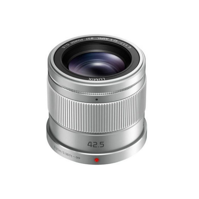 Panasonic Lumix G 42.5mm f/1.7 ASPH POWER O.I.S Silver (H-HS043E-S)