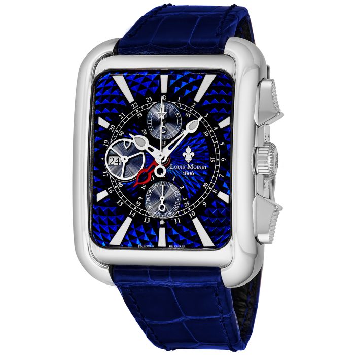 Louis Moinet Twintech GMT Men's Watch LM.162.10.21
