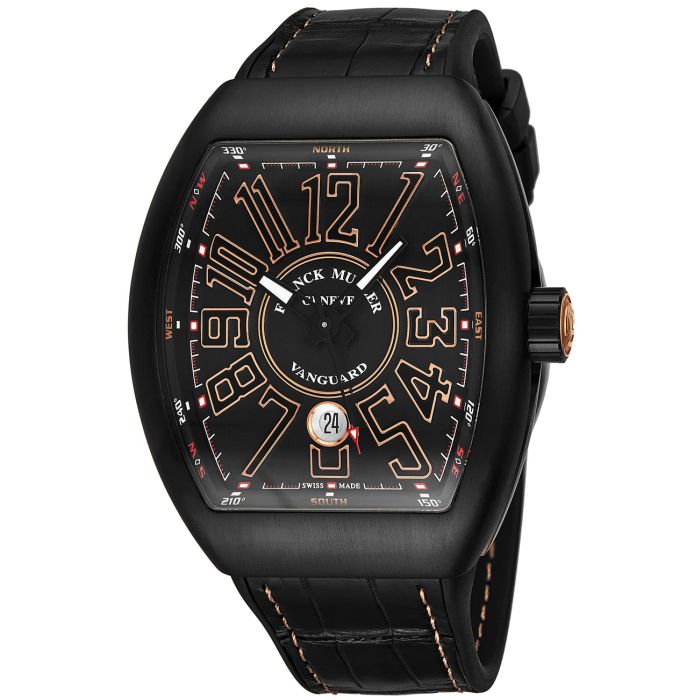 Franck Muller Vanguard Men's Watch 41SCBLKBLKGRY