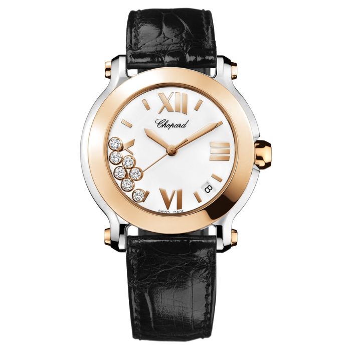 Chopard Happy Sport Round 36mm Ladies Watch 278492-9001