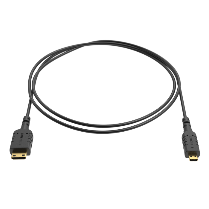 8Sinn eXtraThin Micro HDMI - Mini HDMI Cable 80cm