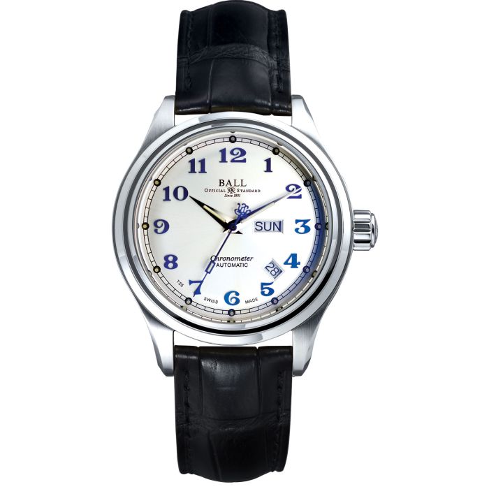 Ball Trainmaster Cleveland Express Men's Watch NM1058D-LCJ-SL Ball Trainmaster Cleveland Express Men's Watch NM1058D-LCJ-SL