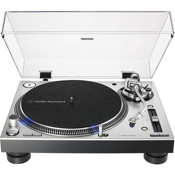 Audio Technica AT-LP140XPSVEUK Professional Direct Drive Turntable Silver