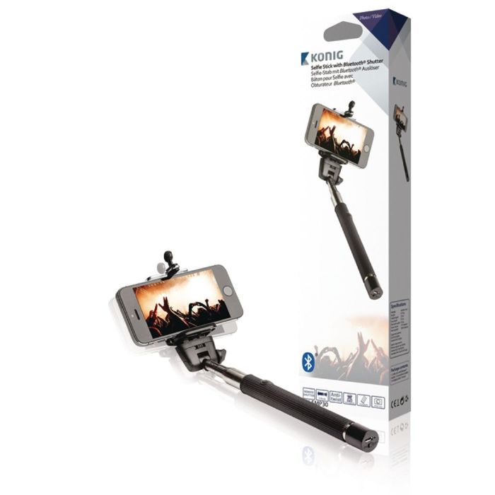 Konig Bluetooth Selfie Stick with Shutter (KN-SMP30) Konig Bluetooth Selfie Stick with Shutter (KN-SMP30)