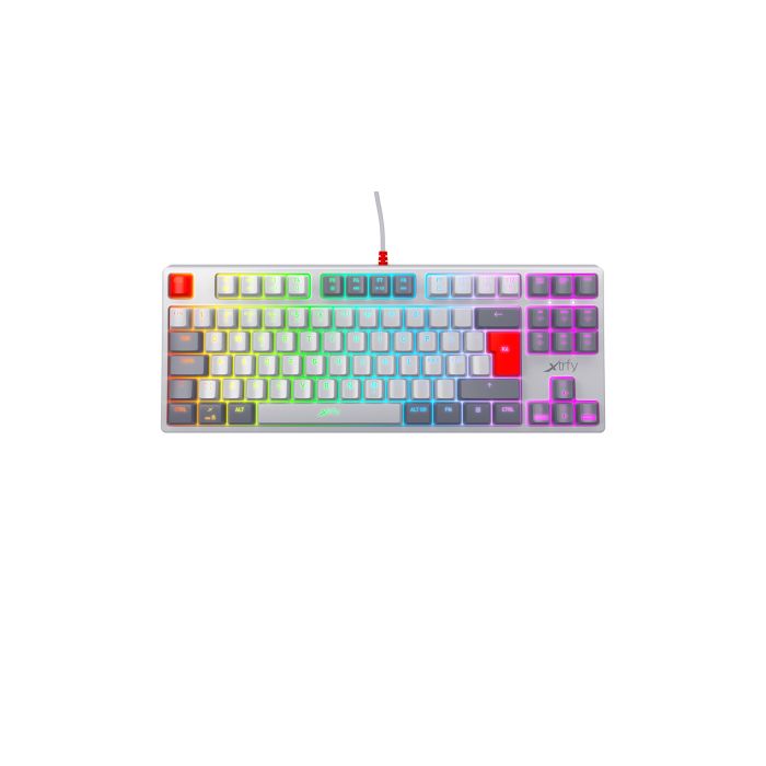 Xtrfy K4 TKL RGB Retro Compact Mechanical Gaming Keyboard (XG-K4-RGB-TKL-RETRO-R-US)