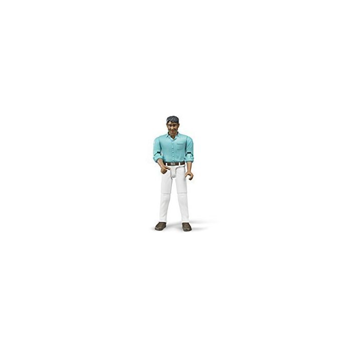 Bruder BWorld Man with White Jeans (60003)