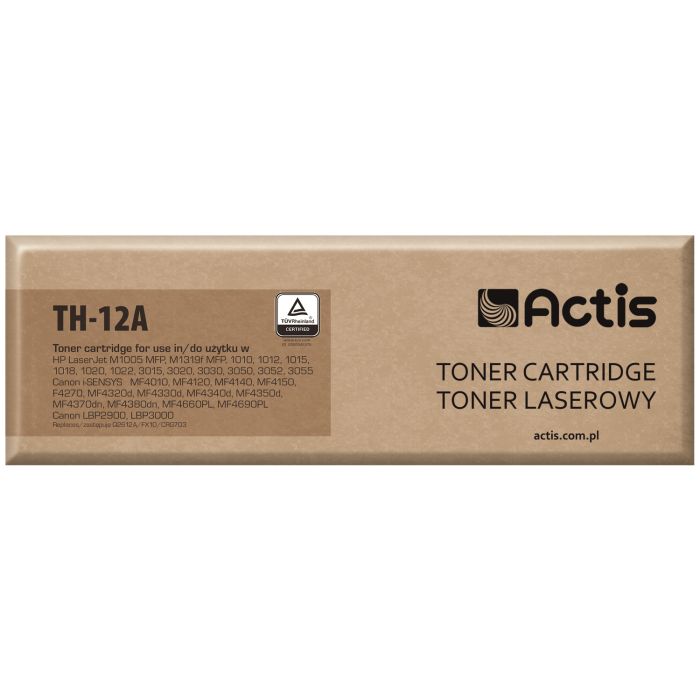 Actis TH-12A HP 12A Q2612A, Canon FX-10, Canon CRG-703 replacement Standard, 2000 pages black