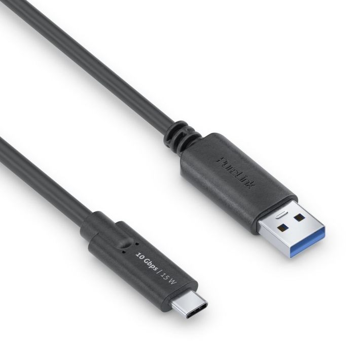 PureLink USB C to USB A cable 31 Gen 2 3A 10G iSeries black 1m (IS2611-010)