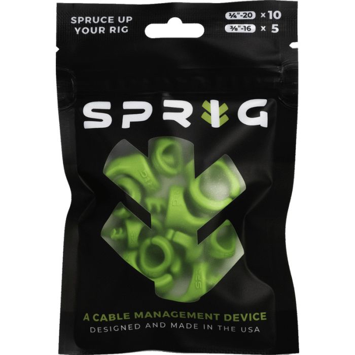 Sprig Green Value pack 10x 1/4 Sprigs + 5x 3/8 Big Sprigs Sprig Green Value pack 10x 1/4 Sprigs + 5x 3/8 Big Sprigs