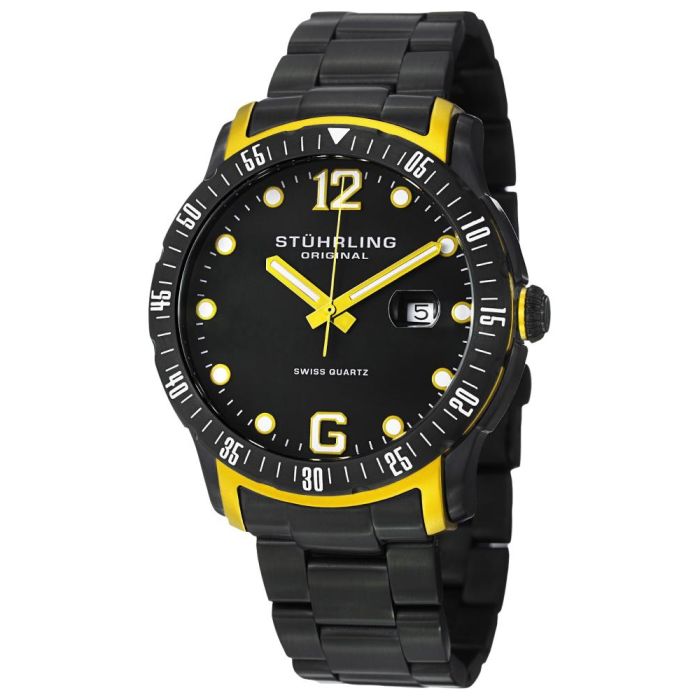 Stuhrling Aquadiver Men's Watch 421.335B65 Stuhrling Aquadiver Men's Watch 421.335B65