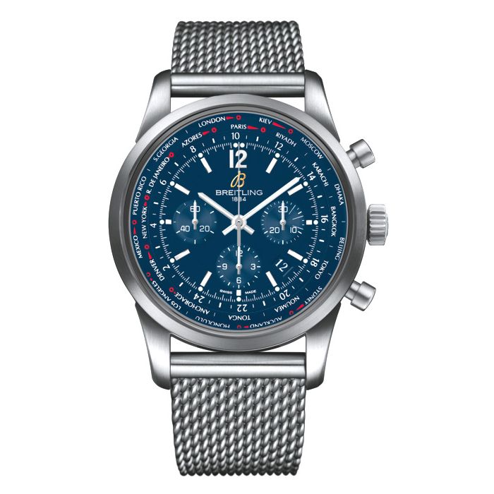Breitling Transocean Chronograph Unitime Men's Watch AB0510U9-C879-SS Breitling Transocean Chronograph Unitime Men's Watch AB0510U9-C879-SS