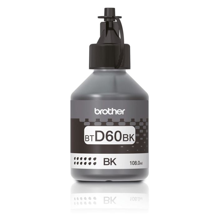 Brother BTD60BK Genuine High Yield Ink Bottle Black