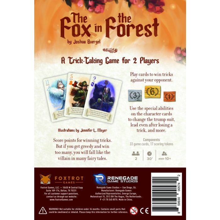 Renegade Game Studios The Fox in the Forest (EN)