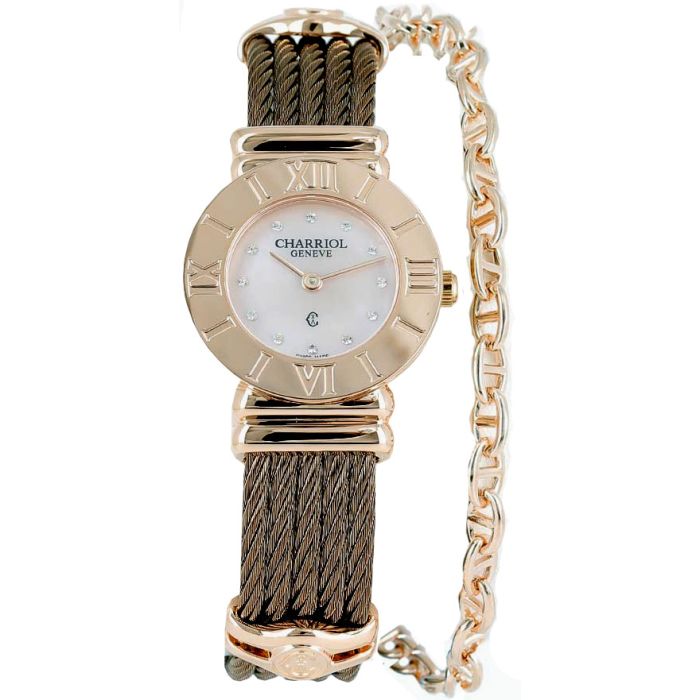 Charriol St Tropez Classic Ladies Watch 028RP.543.462