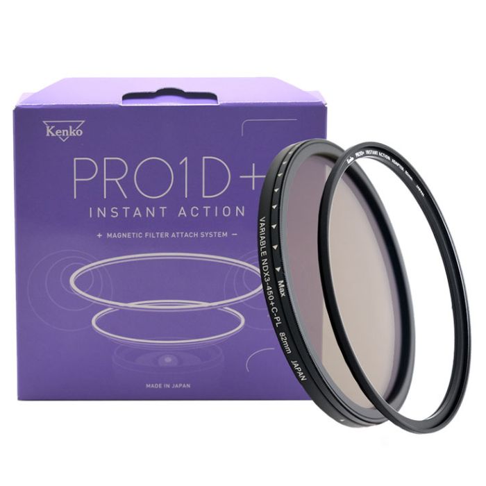 Kenko PRO1D+ INSTANT ACTION VARIABLE NDX3-450+C-PL + Adapter Ring 55mm