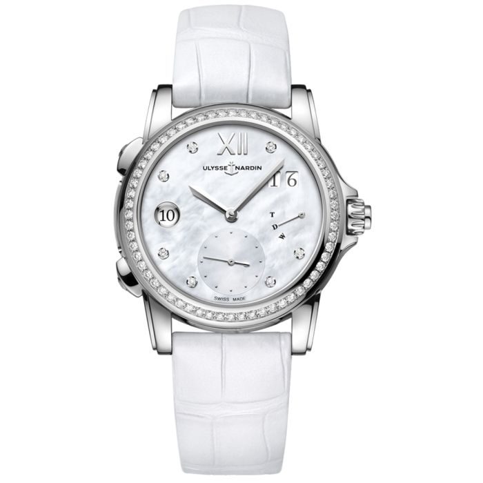 Ulysse Nardin Classico Dual Time Ladies Watch 3243-222B/390