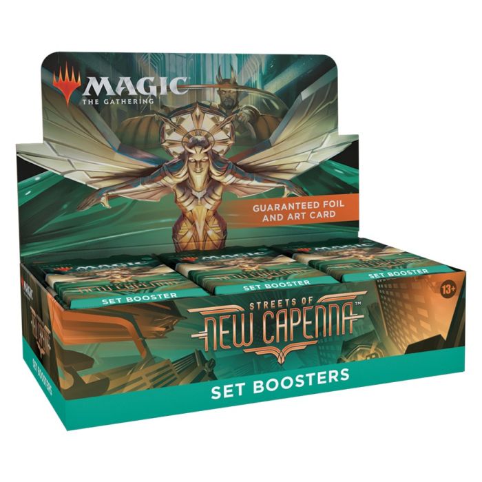 Wizards of The Coast MTG - Streets of New Capenna Set Booster Display (30 Packs) (EN) Wizards of The Coast MTG - Streets of New Capenna Set Booster Display (30 Packs) (EN)
