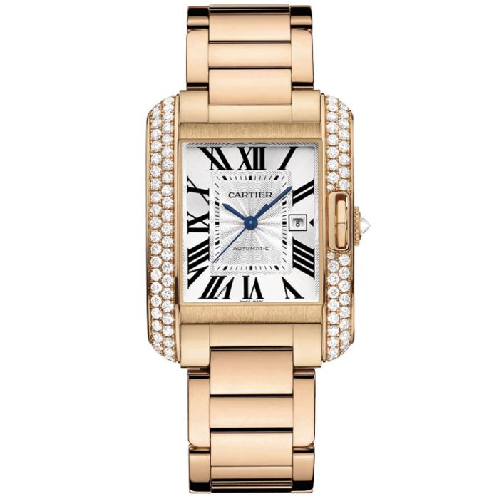 Cartier Tank Anglaise Medium - Ladies Watch WT100003