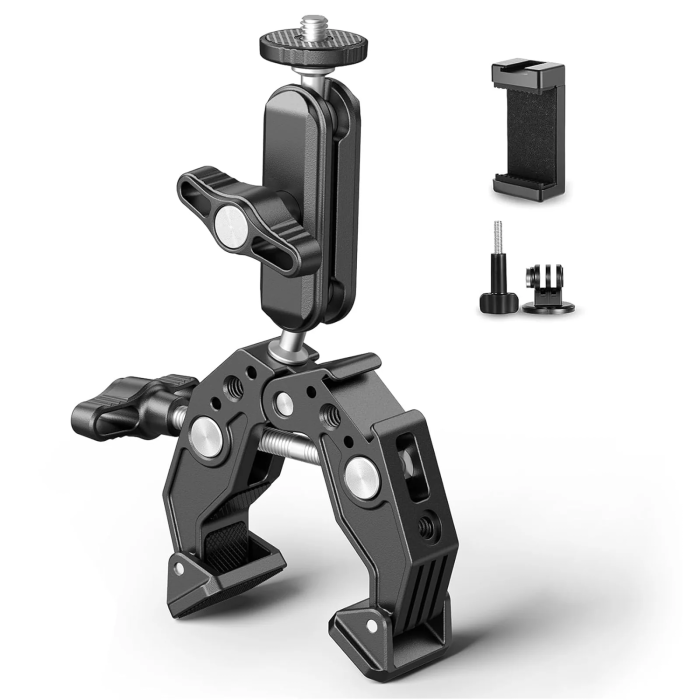 Neewer ST83 super clamp with 3" Dual Ball Head Arm Neewer ST83 super clamp with 3" Dual Ball Head Arm