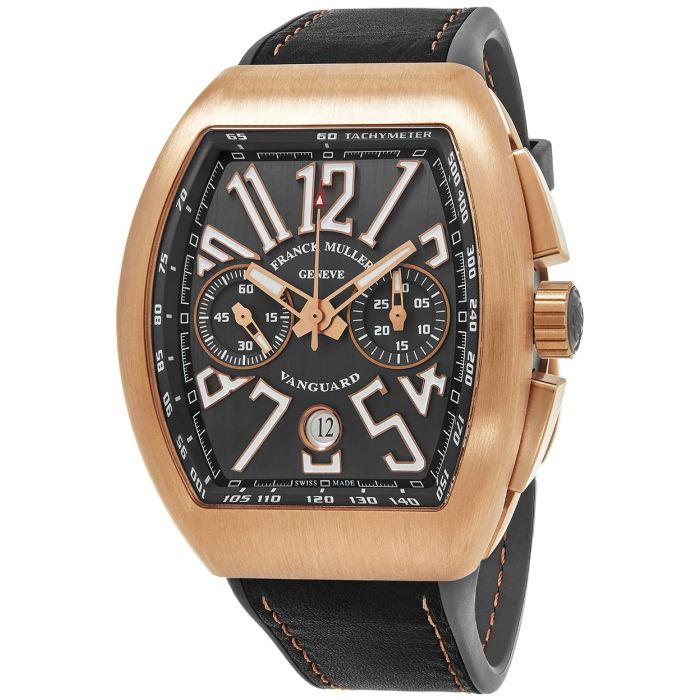 Franck Muller Vanguard Chronograph Men's Watch 45CCGLDBRNGLD