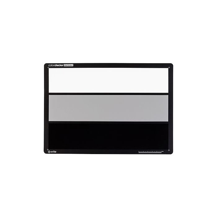 X-Rite ColorChecker Grayscale Balance Card X-Rite ColorChecker Grayscale Balance Card