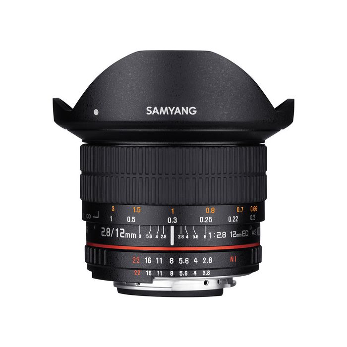 Samyang 12mm F/2.8 ED AS NCS Fisheye MFT