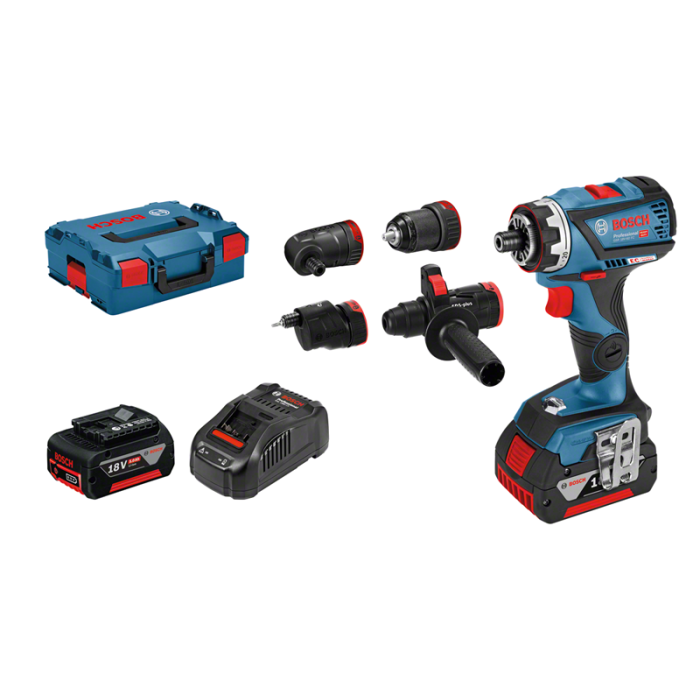 Bosch GSR 18V-60 FC, 2x5.0Ah, GFA E/M/W/H, 1880CV L-Boxx (06019G7100)
