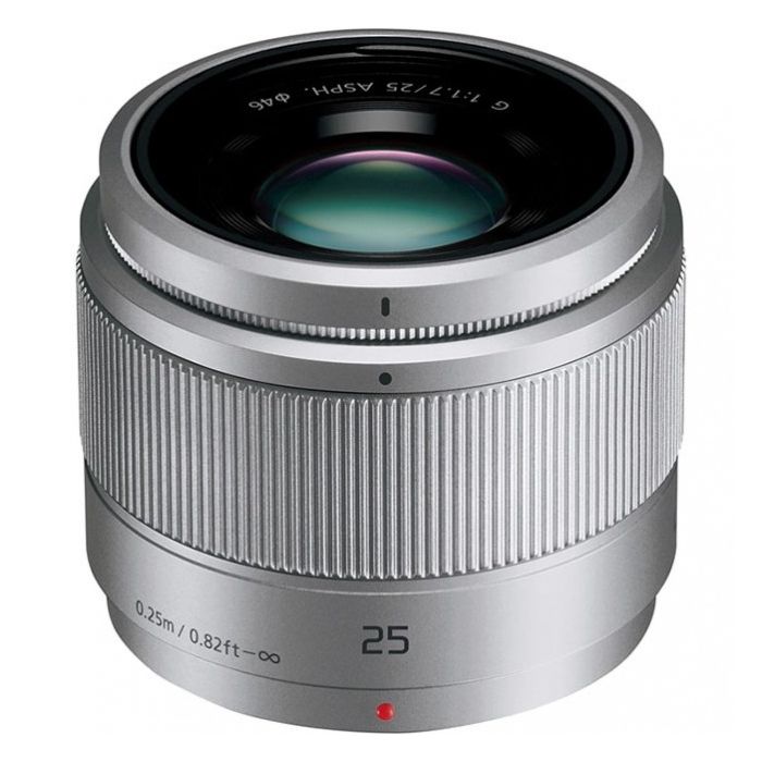 Panasonic Lumix G 25mm f/1.7 ASPH Silver (H-H025E-S) Panasonic Lumix G 25mm f/1.7 ASPH Silver (H-H025E-S)