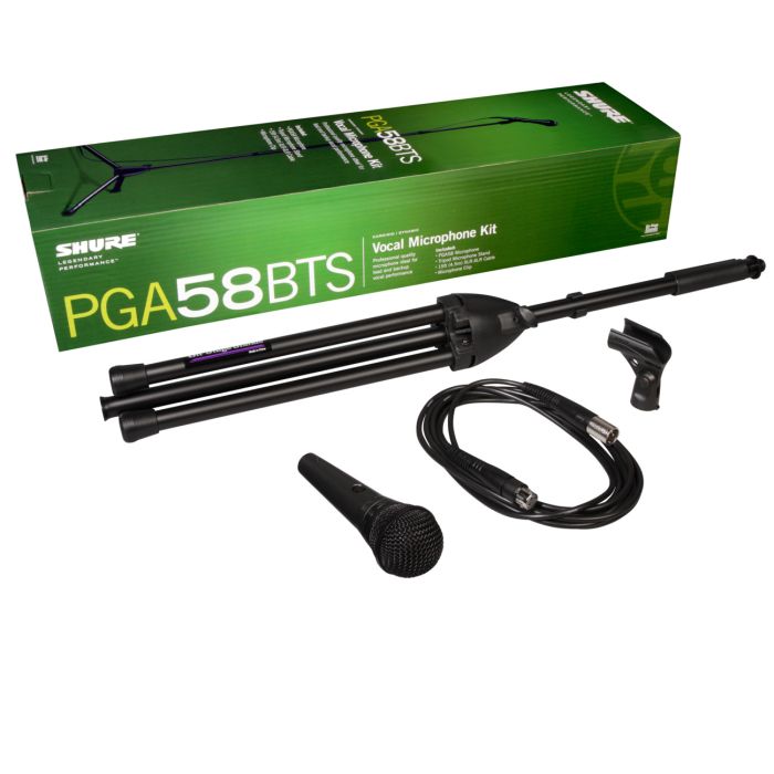 Shure PGA58BTS Cardioid Dynamic Vocal Microphone