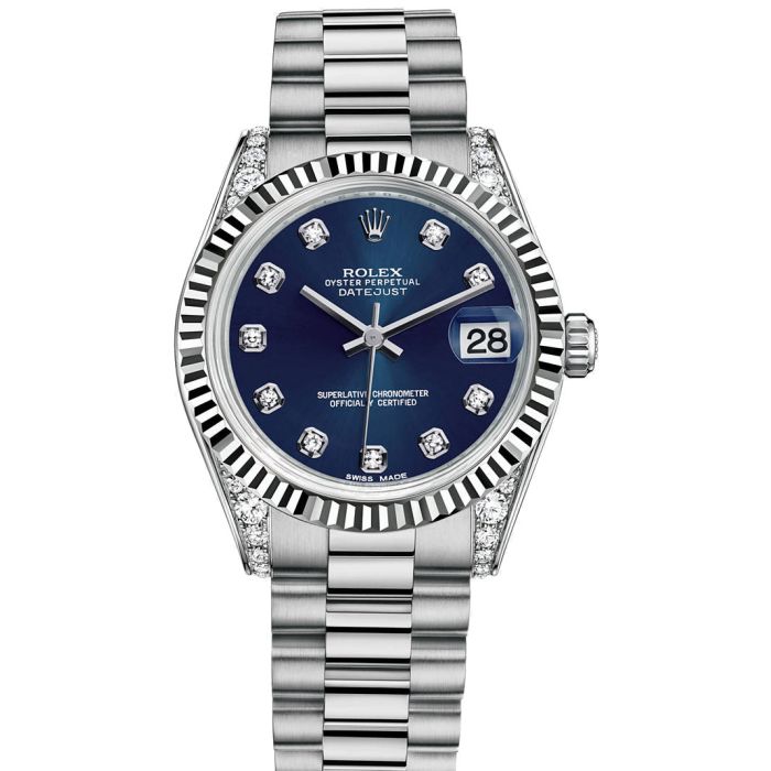 Rolex Datejust 31mm Ladies Watch 178239-BLUDIA