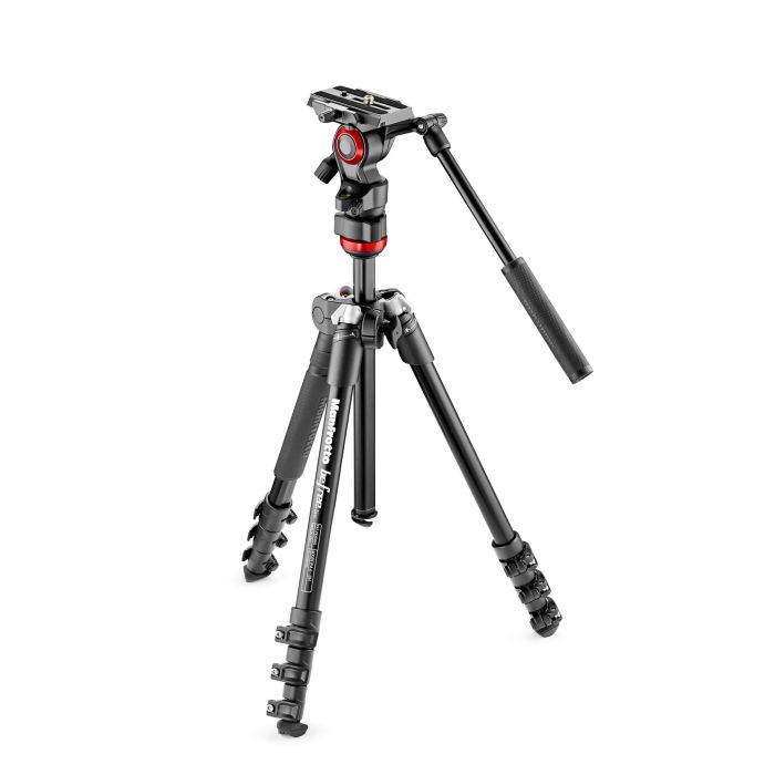 Manfrotto Befree Live Fluid Head With Befree Aluminum Tripod System (MVKBFR-LIVE)