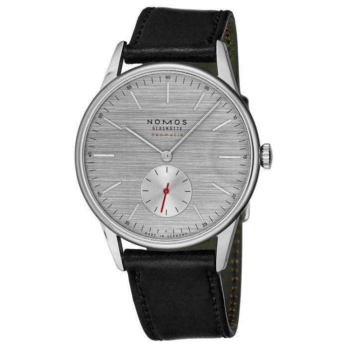 NOMOS Glashutte Orion Neomatik Silvercut Men's Watch NOMOS342
